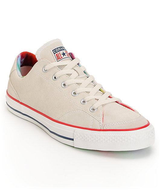 white suede converse