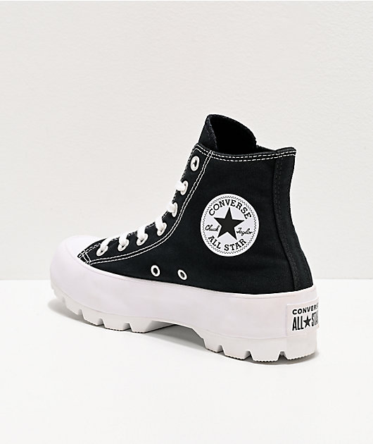 Discover 82+ images converse ctas lugged hi black - In.thptnganamst.edu.vn