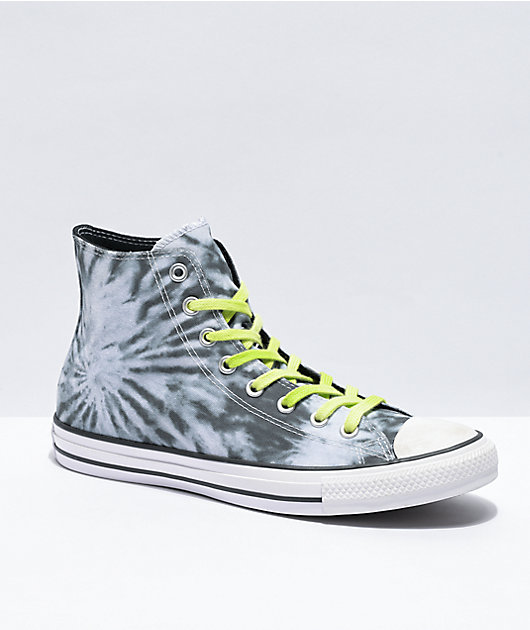 Converse CTAS Lemongrass zapatos de corte alto de tie dye | Zumiez