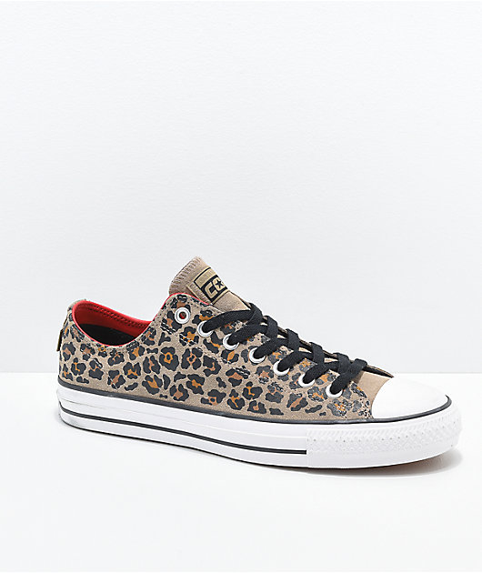 leopard print skater shoes