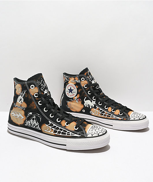 Converse CTAS Pro Sean Pablo Bleach High Top Skate Shoes Zumiez