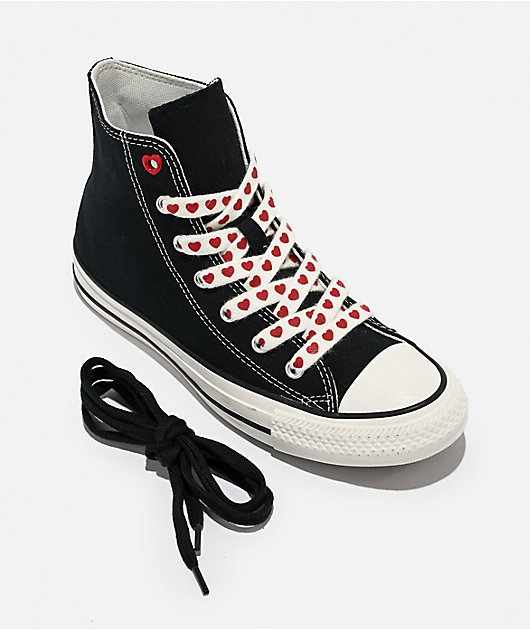 Converse Chuck Taylor All Star Black, White & Days Ahead High Top Shoes