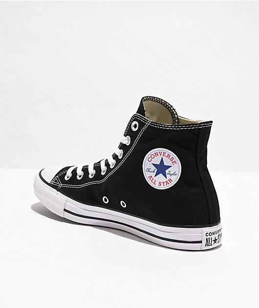 black high top converse chuck taylor