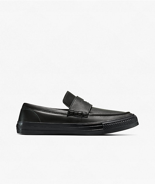 Converse Chuck Taylor All Star Black Loafer Shoes | Zumiez Converse Chuck Taylor All Star Black Loafer Shoes | Zumiez