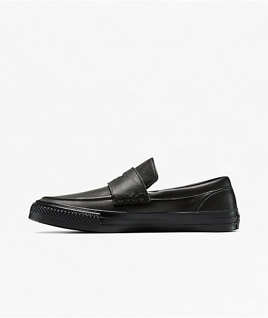 Converse Chuck Taylor All Star Black Loafer Shoes | Zumiez