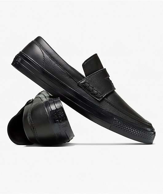 Converse Chuck Taylor All Star Black Loafer Shoes | Zumiez