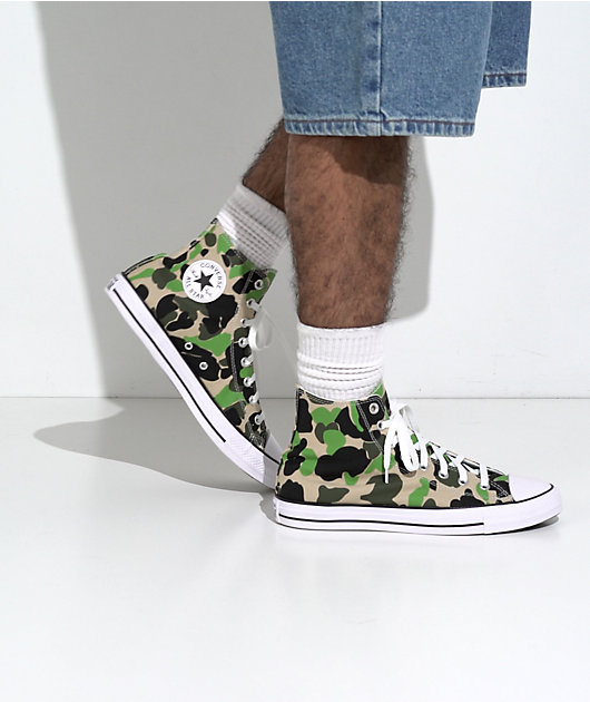 Converse Chuck Taylor All Star Camo High Top Shoes video