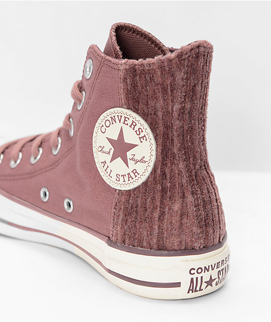 Converse Chuck All Cozy Utility Saddle & Dark Wine High Top Shoes