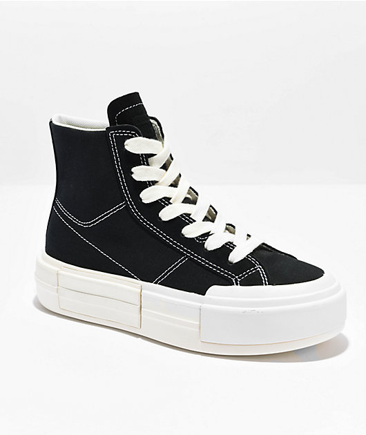 Converse Chuck Taylor All Star Cruise Black High Top Platform Shoes Zumiez