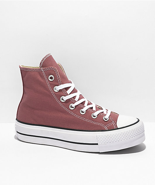 Converse Chuck Taylor All Star Lift Saddle High Top Platform Shoes Zumiez