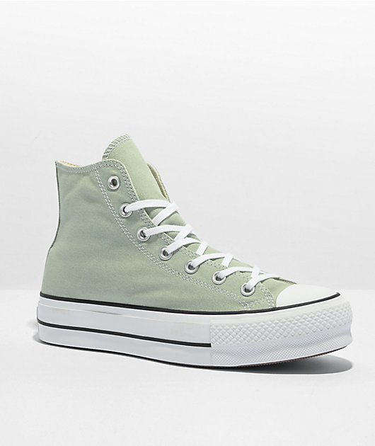 Converse chuck taylor all star high top green hotsell