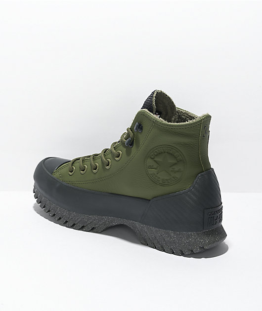 Converse Chuck Taylor All Star Lugged Winter 2.0 Olive & Black