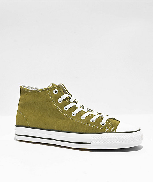 Converse chuck taylor all star street shop suede mid sneaker