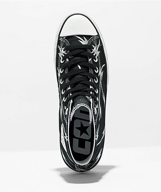 centavo Sudamerica construir Converse Chuck Taylor All Star Pro Razor Wire Zapatos de skate de caña alta  negros y