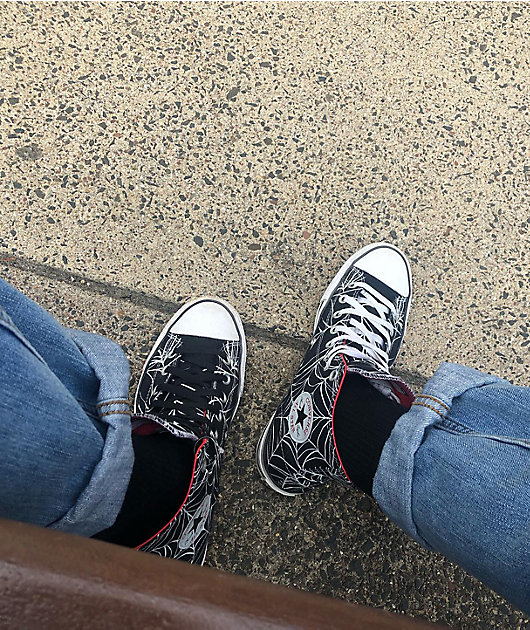 Spiderman converse chuck store taylor