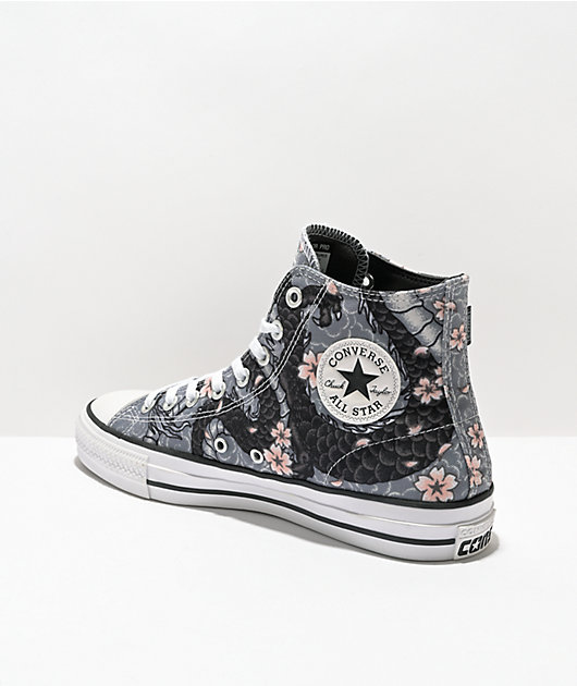 Chuck Taylor All Star Pro Storm Wind Grey High Top Skate Shoes