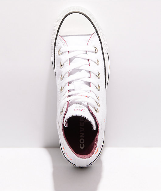Converse Chuck Taylor All Star Right Path White High Top Shoes