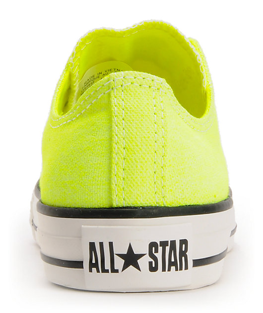 all star yellow shoes