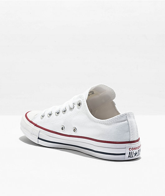 sticker Het koud krijgen mot Converse Chuck Taylor All Star White Shoes