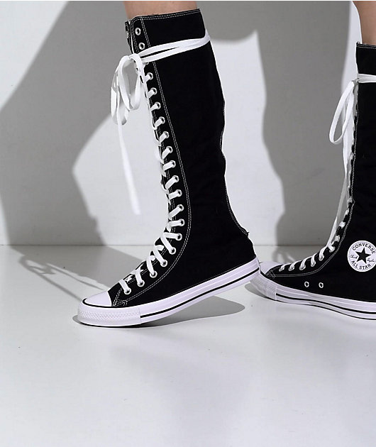 Converse Chuck Taylor All Star XXHi Black & White Knee High