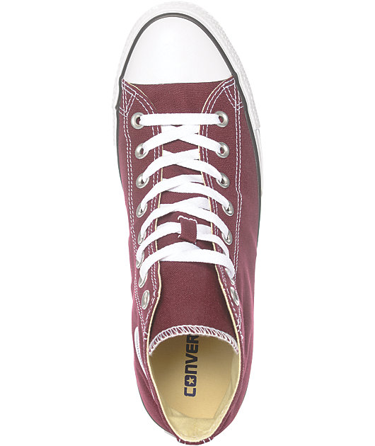 Converse Chuck Taylor All Star zapatos en color vino | Zumiez