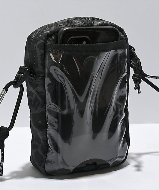 Sanctuary halskæde Svinde bort Converse Comms Pouch 2.0 Black Shoulder Bag | Zumiez