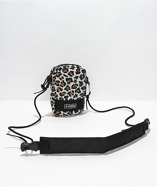 Converse Comms Pouch 2.0 Leopard Shoulder Bag Zumiez