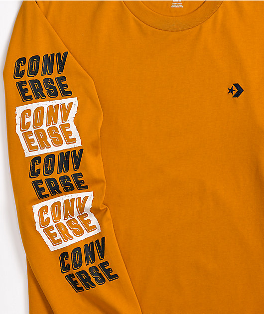 orange converse t shirt