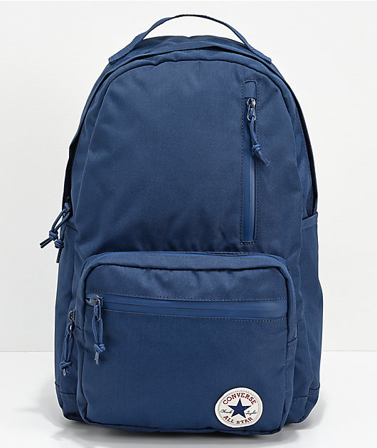 navy blue converse backpack