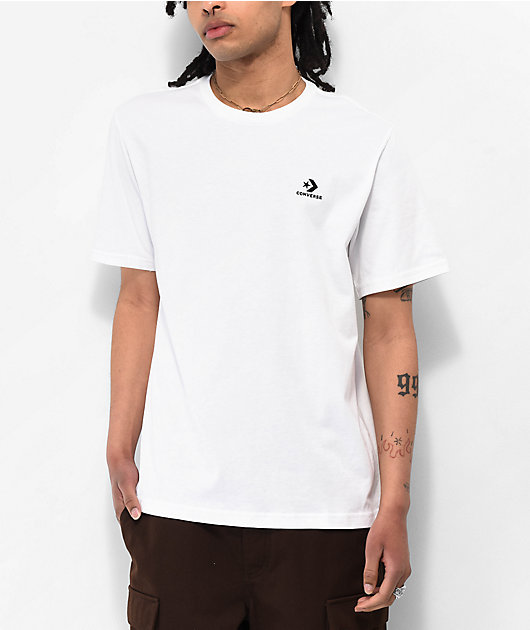 Verplaatsing Verwijdering nemen Converse Go-To Embroidered Star White T-Shirt