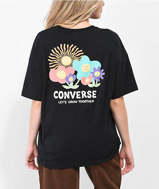 Converse Grow Together Black T-Shirt