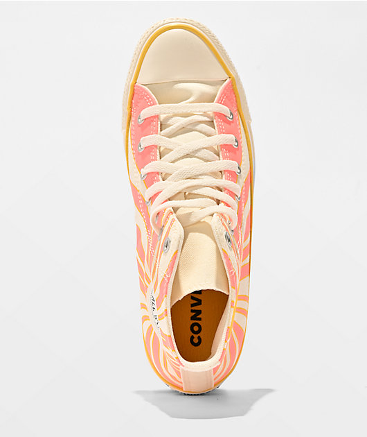 Converse Kids Chuck Taylor All Star Sunny Outlook High Top Shoes