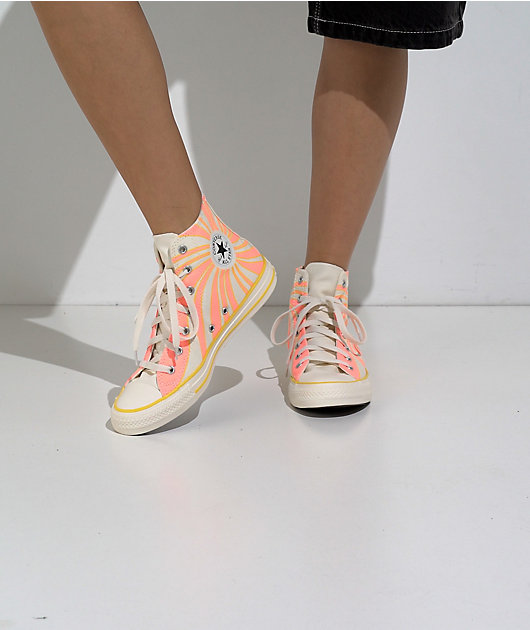 Converse Kids Chuck Taylor All Star Sunny Outlook High Top Shoes video