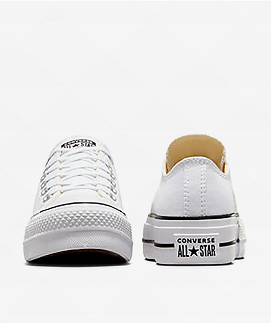 Converse Lift Ox White Shoes Zumiez