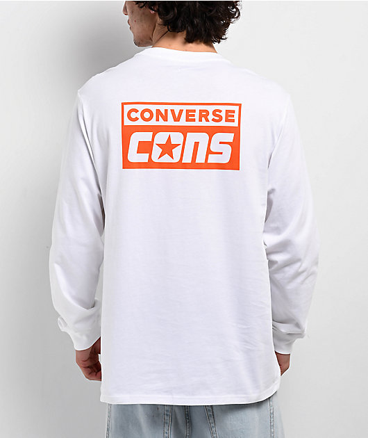 Converse shirt logo best sale