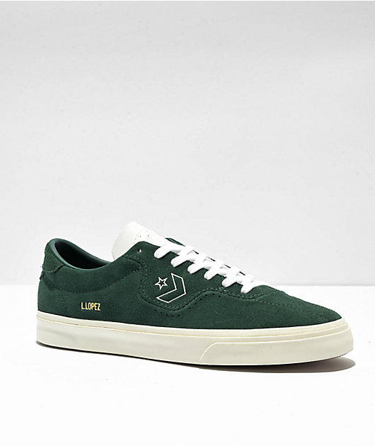 Converse Louie Lopez Low Dragon Scale Green Skate Shoes Zumiez