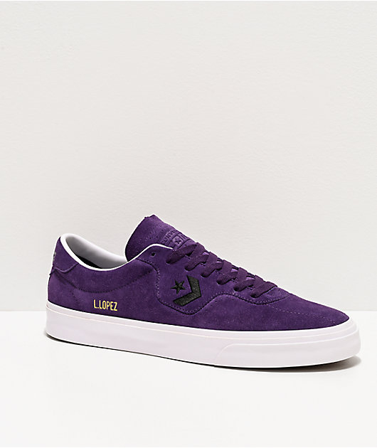 converse purple skate