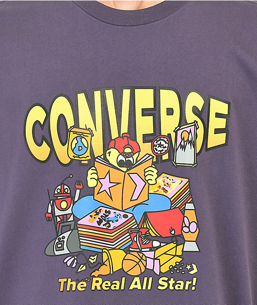 Converse Novelty Store Purple T-Shirt