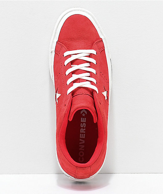 converse one star cherry red