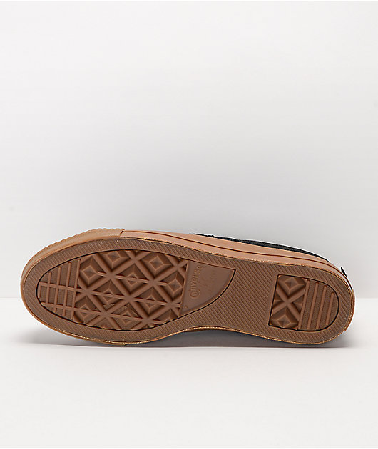 Converse One Star Pro Black Gum Cordura Skate Shoes Zumiez