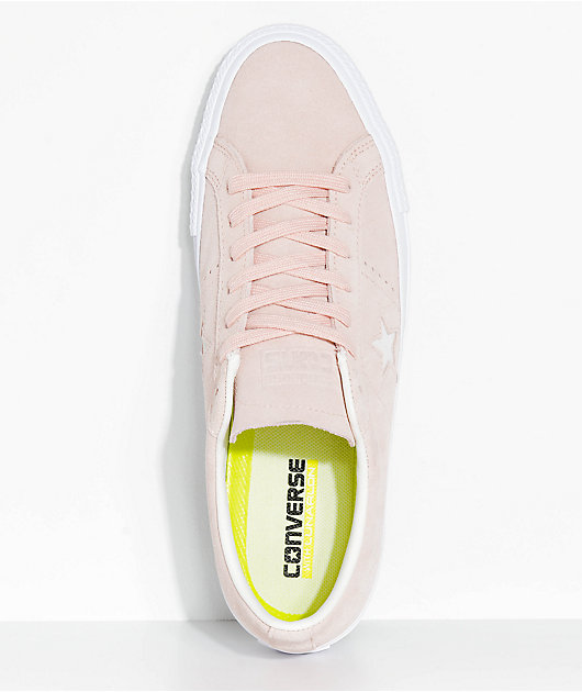 converse one star dusty pink