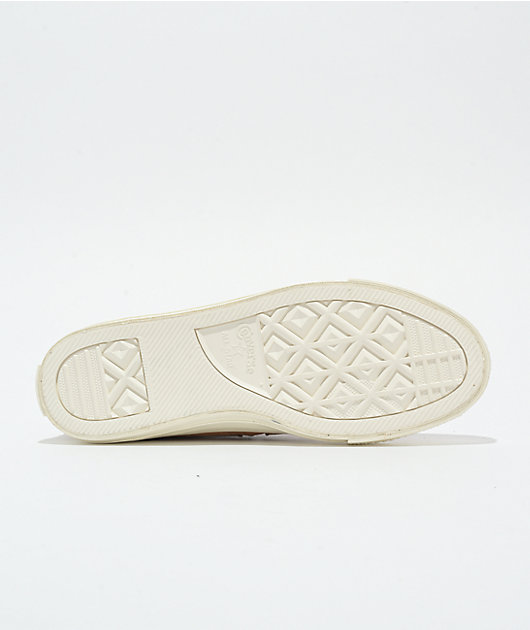Converse One Star Pro Nubuck Warm Tan & Egret Skate Shoes