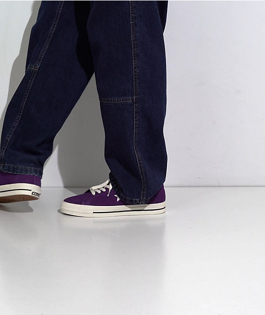 CONVERSE cons ONESTAR パープル Converse CONS One Star Pro OX Night Purple/Egret/Black