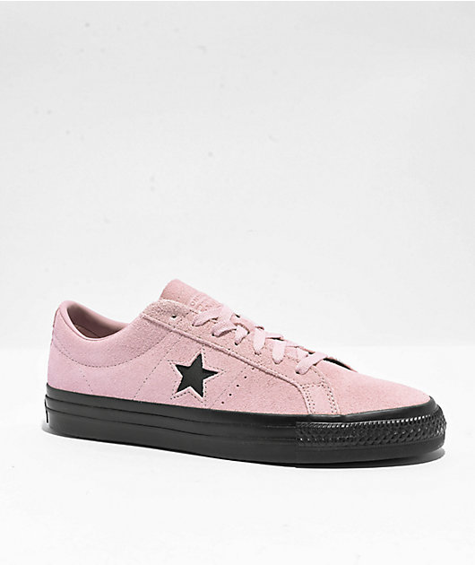Converse One Star Pro Violet Black Suede Skate Shoes Zumiez