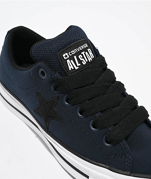 Converse one star noir best sale