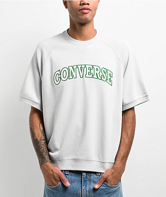 Converse Retro Fossilized Grey Knit T-Shirt