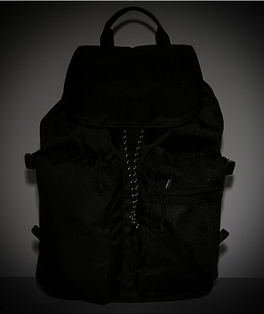 converse rucksack black