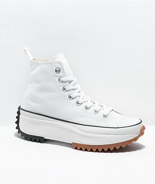 Converse Star Hike zapatos blancos alta