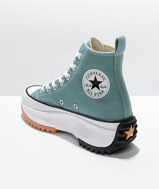 Converse Run Star Hike zapatos de caña alta verdes
