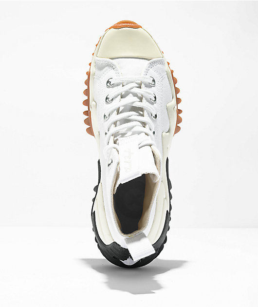 Converse Run Star Motion CX White & Black Platform Shoes